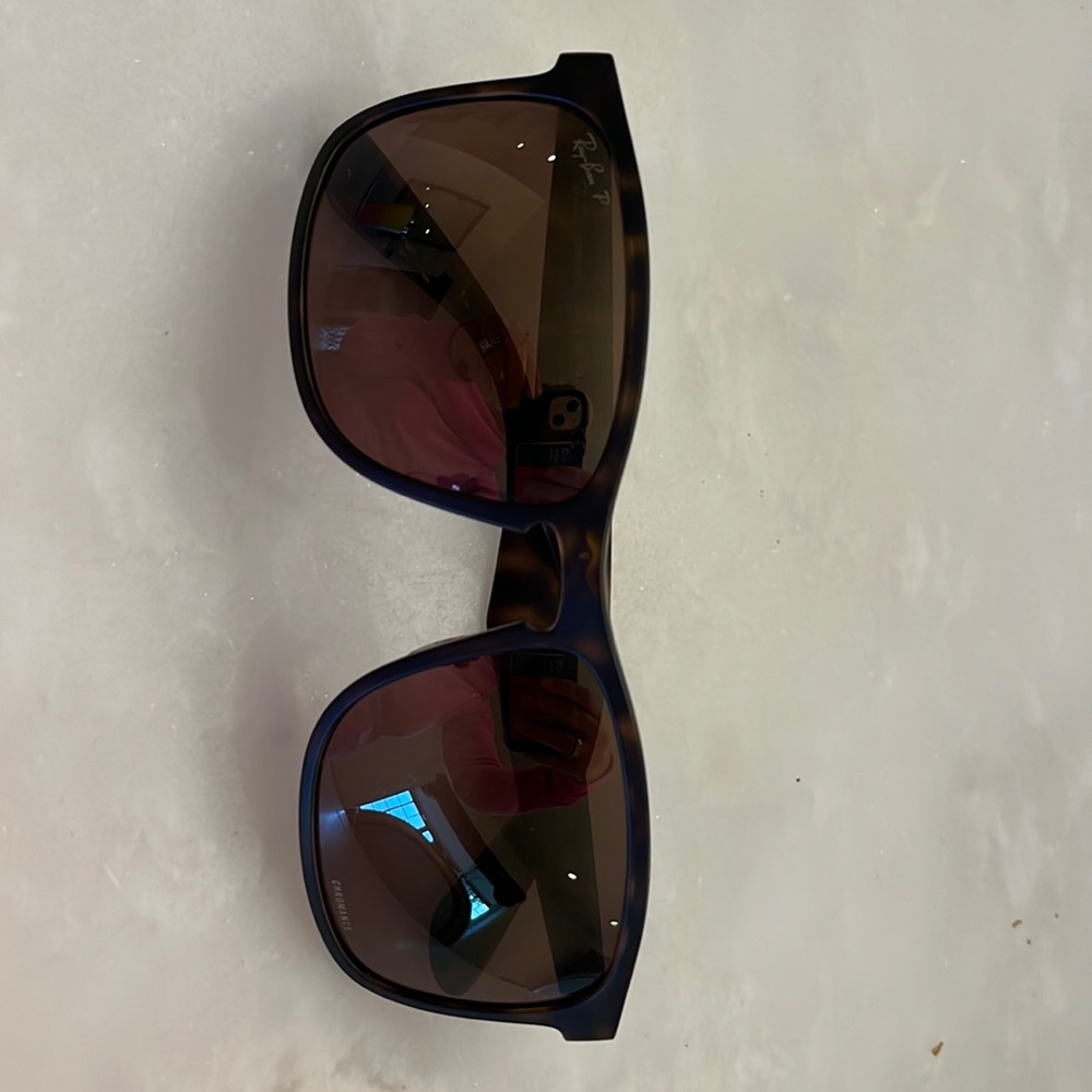 Brown tortoise shell ray ban sunglasses